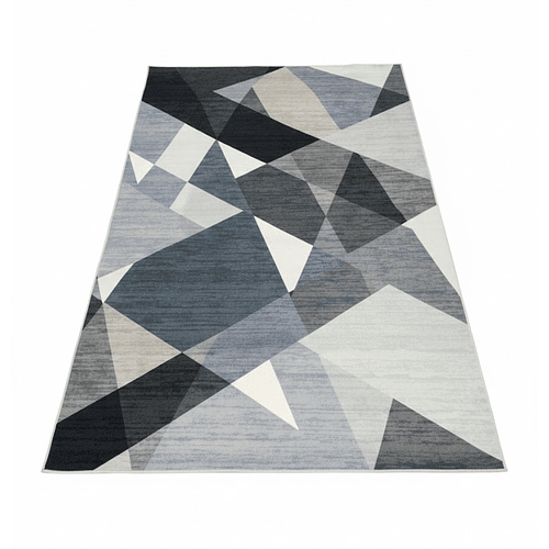 Alfombra 120x200cm Decorativa Living Estampada Terciopelo (Reacondicionado)