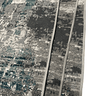 Alfombra 140x200cm Decorativa Living Estampada Terciopelo (Reacondicionado) 3