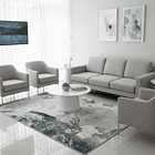 Alfombra 140x200cm Decorativa Living Estampada Terciopelo (Reacondicionado) 4