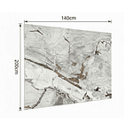 Alfombra 140x200cm Decorativa Living Estampada Terciopelo (Reacondicionado) 2