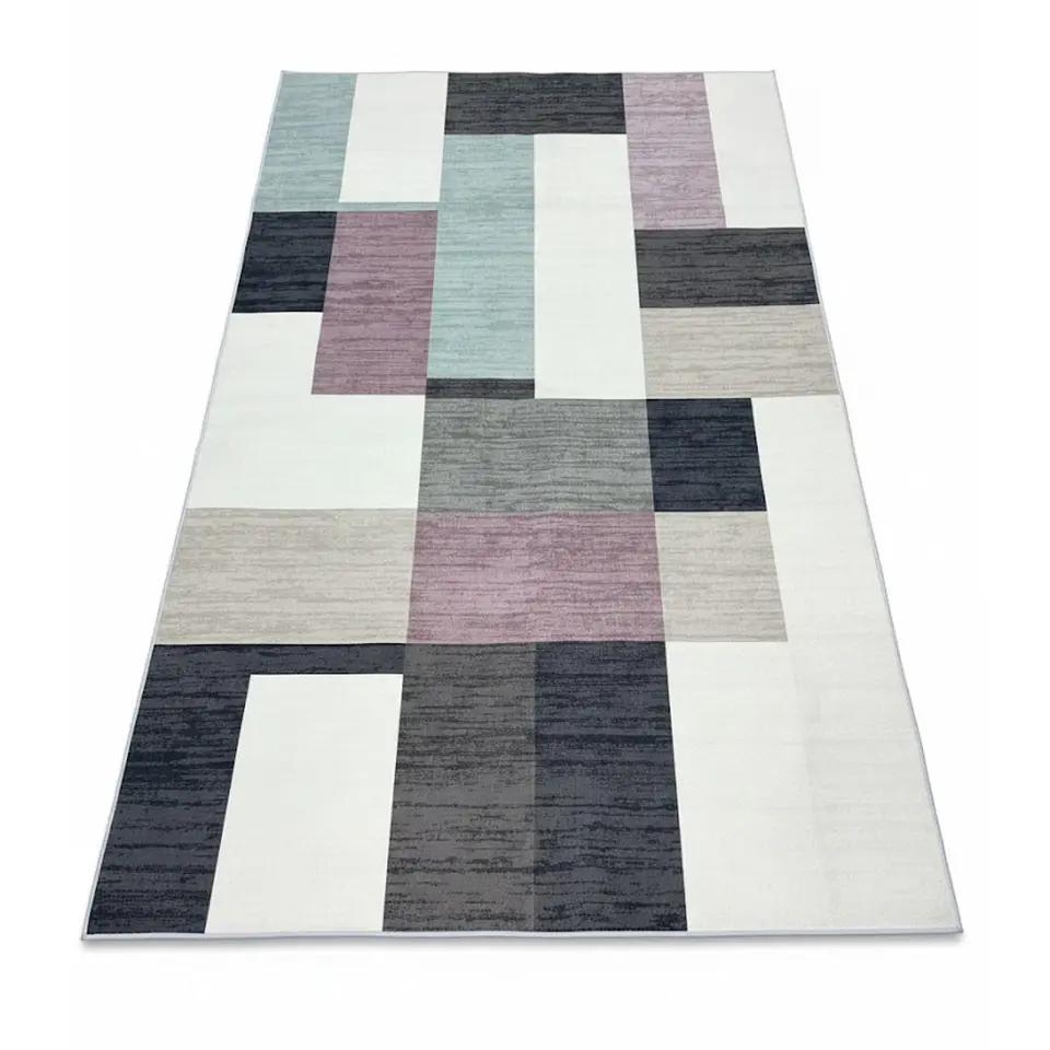 Alfombra 120x200cm Decorativa Living Estampada Terciopelo (Reacondicionado) 1