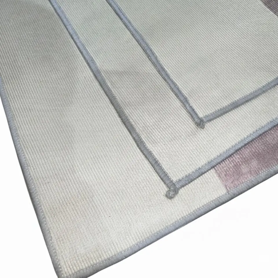 Alfombra 120x200cm Decorativa Living Estampada Terciopelo (Reacondicionado) 3