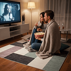 Alfombra 120x200cm Decorativa Living Estampada Terciopelo (Reacondicionado) 4