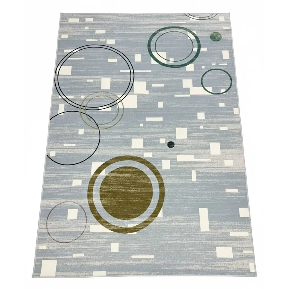 Alfombra 120x200cm Decorativa Living Estampada Terciopelo (Reacondicionado) 1