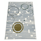 Alfombra 140x200cm Decorativa Living Estampada Terciopelo (Reacondicionado) 1