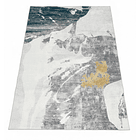 Alfombra 140x200cm Decorativa Living Estampada Terciopelo (Reacondicionado) 1