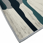 Alfombra 120x200cm Decorativa Living Estampada Terciopelo (Reacondicionado) 3