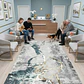 Alfombra 120x200cm Decorativa Living Estampada Terciopelo (Reacondicionado) - Miniatura 4