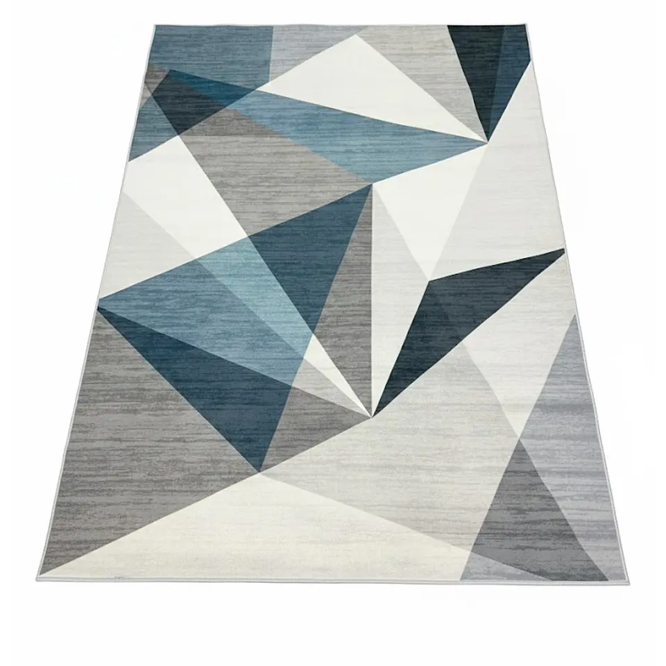 Alfombra 140x200cm Decorativa Living Estampada Terciopelo (Reacondicionado) 1