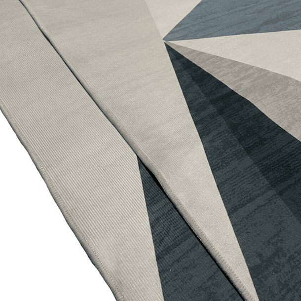 Alfombra 140x200cm Decorativa Living Estampada Terciopelo (Reacondicionado) 3