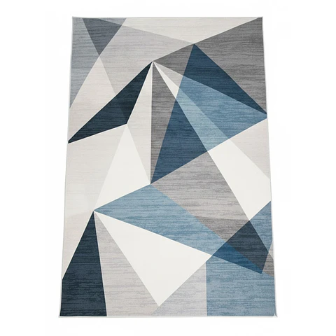 Alfombra 120x200cm Decorativa Living Estampada Terciopelo (Reacondicionado)