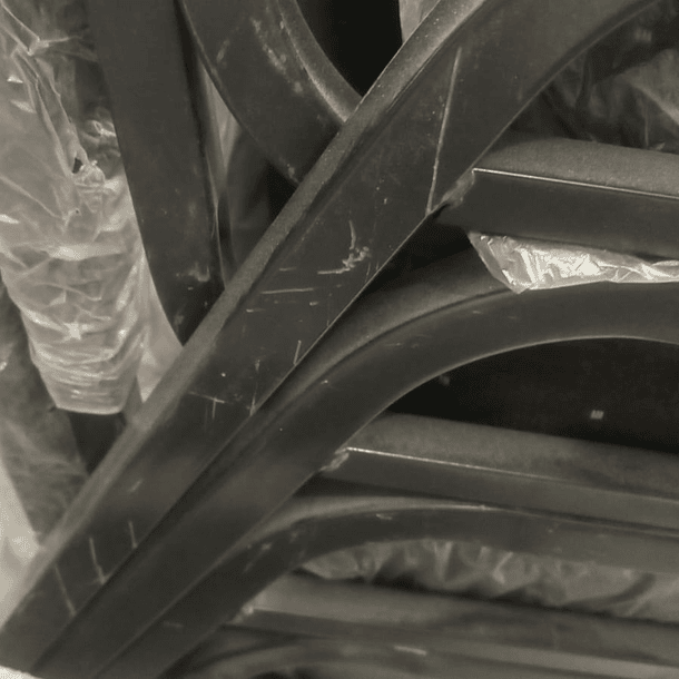 Pack 4 Sillas De Eventos Varios Hotel Restaurante Acolchada- REACONDICIONADO 9