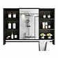 Mueble Organizador De Baño 90x12x70 cm Con Espejo 6 Niveles - Miniatura 5