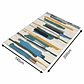 Alfombra 140x200cm Decorativa Living Estampada Terciopelo (Reacondicionado) - Miniatura 2