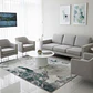 Alfombra 120x160cm Decorativa Living Estampada Terciopelo (Reacondicionado) - Miniatura 4