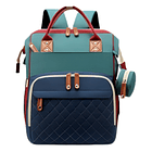 Mochila Pañalera Bolso Maternal Mudador Infantil Para Bebe 10