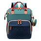 Mochila Pañalera Bolso Maternal Mudador Infantil Para Bebe - Miniatura 10