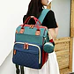 Mochila Pañalera Bolso Maternal Mudador Infantil Para Bebe - Miniatura 14