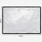 Lona Impermeable 3x4 metros Transparente Resistente Unidad 6
