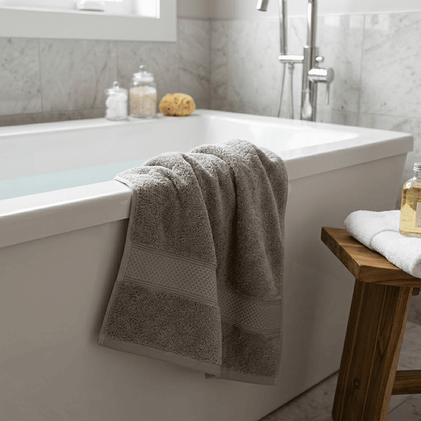 Toalla De Baño 140 X 70 Cm Algodón 100% 500g Absorbente  4