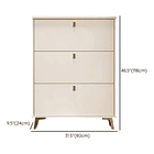 Zapatero Recibidor 3 Gavetas 100x17x118 Estante Organizador (Recondicionado) 2