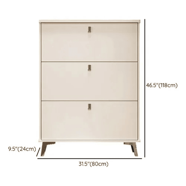 Zapatero Recibidor 3 Gavetas 100x17x118 Estante Organizador (Recondicionado) 2