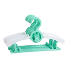 Pack 10 Ganchos Perchas Largo Adjustable Para Niños Y Bebe 6