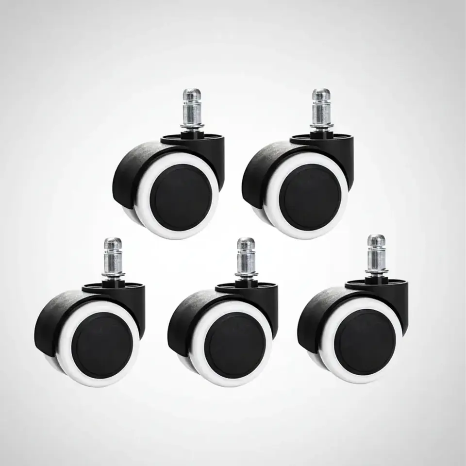 Pack 5 Ruedas Universal Silla Escritorio Oficina Repuesto 5