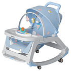 Silla Mecedora Bebé Multifuncional Evolutiva 0 A 3 Años 1