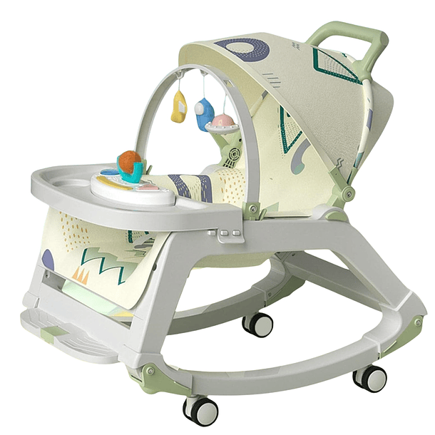 Silla Mecedora Bebé Multifuncional Evolutiva 0 A 3 Años 5