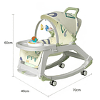 Silla Mecedora Bebé Multifuncional Evolutiva 0 A 3 Años 6