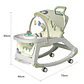 Silla Mecedora Bebé Multifuncional Evolutiva 0 A 3 Años - Miniatura 6