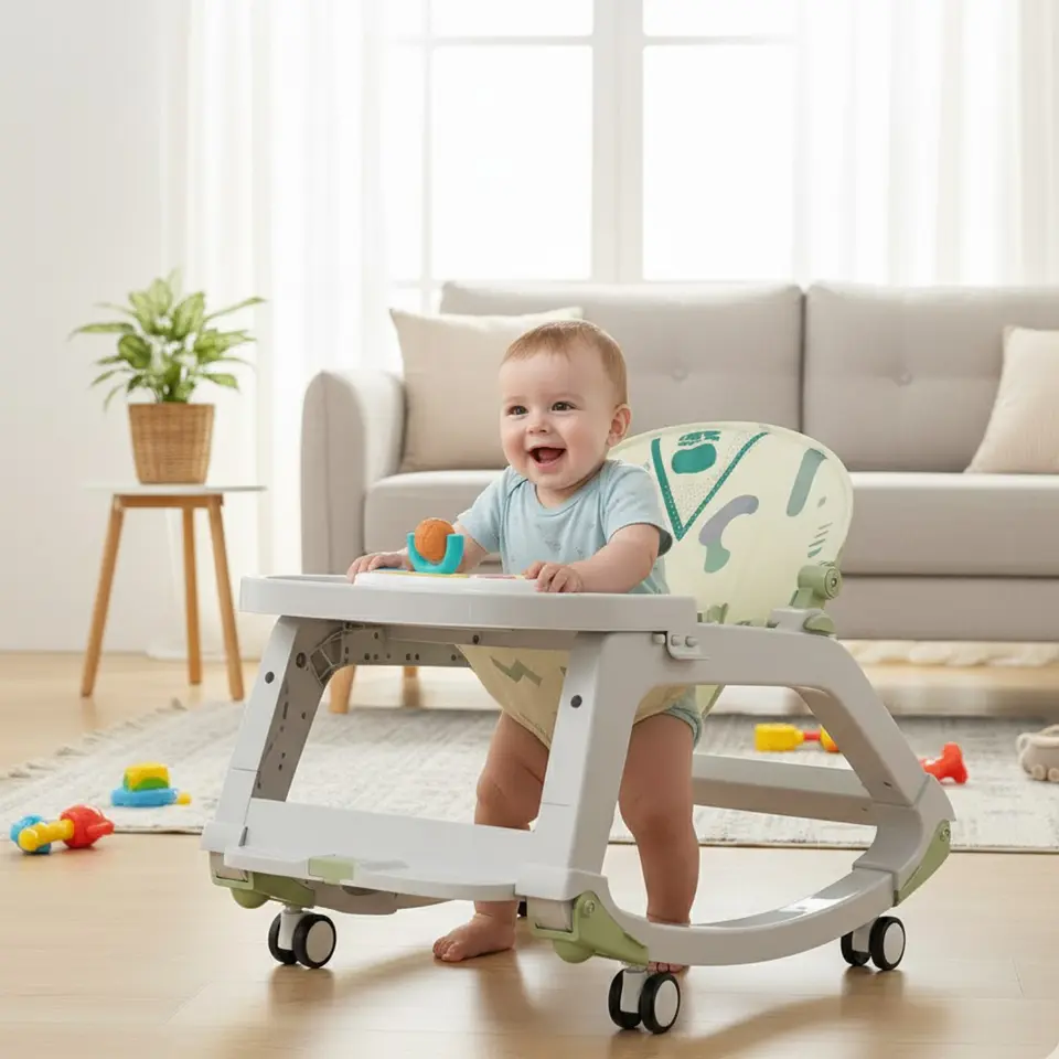 Silla Mecedora Bebé Multifuncional Evolutiva 0 A 3 Años 8