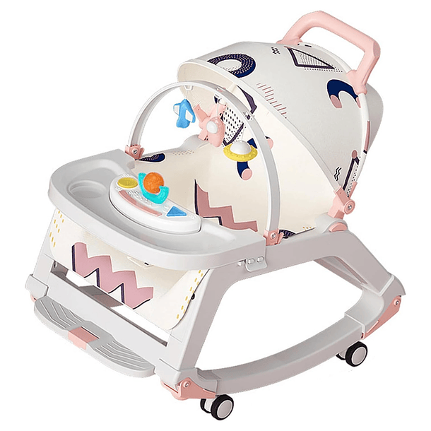 Silla Mecedora Bebé Multifuncional Evolutiva 0 A 3 Años 9