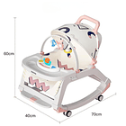 Silla Mecedora Bebé Multifuncional Evolutiva 0 A 3 Años 10