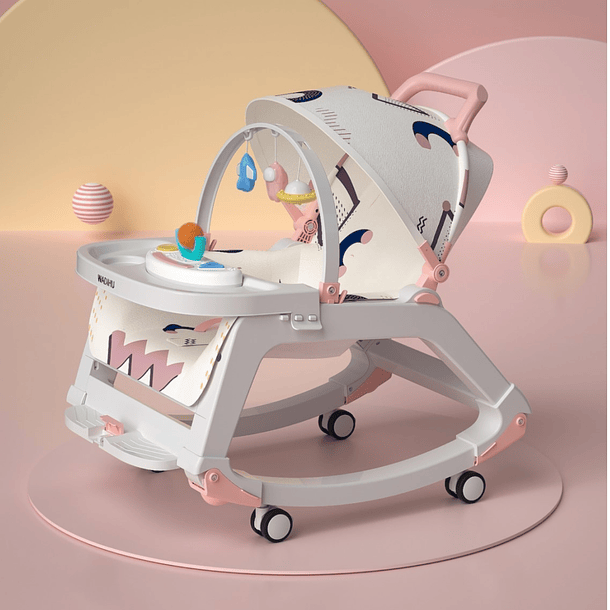 Silla Mecedora Bebé Multifuncional Evolutiva 0 A 3 Años 11