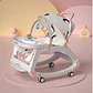 Silla Mecedora Bebé Multifuncional Evolutiva 0 A 3 Años - Miniatura 11
