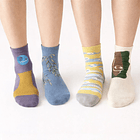 Calcetines Serie Monet: Estilo Pintura Al Óleo Set De Regalo 7