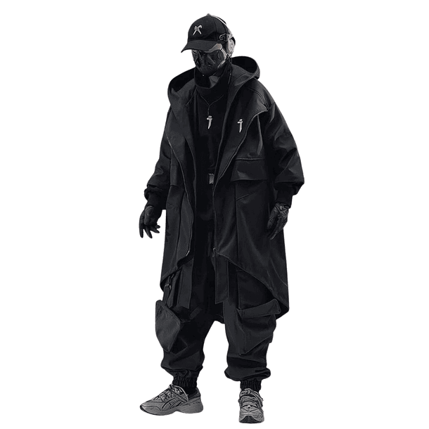 Gabardina Cortavientos Estilo Urbano Con Capucha 1