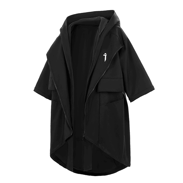 Gabardina Cortavientos Estilo Urbano Con Capucha 2