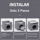 Cama Escondite Para Gatos Casa De Interior Suave 5