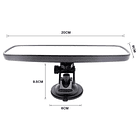 Espejo Retrovisor Interior Universal Panorámico Auto 2