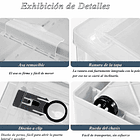 Organizador Apilable De 3 Niveles Plegable Con Tapas Oficina 4