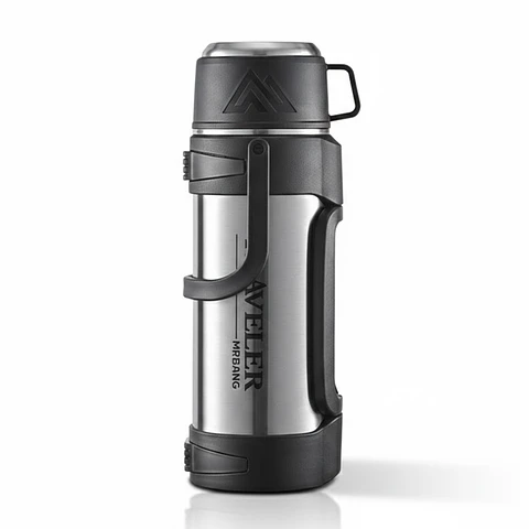 Termo 2L Acero Inoxidable 316 - Botella Térmica De Viaje
