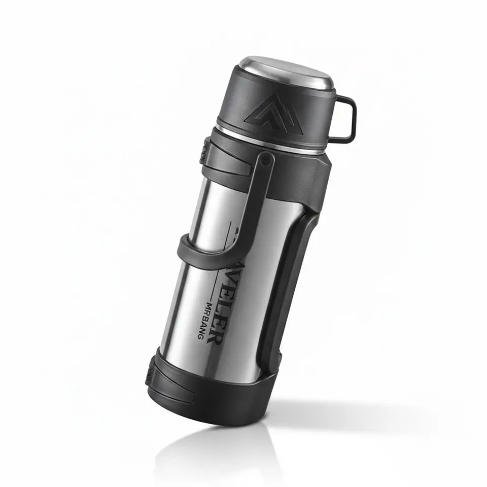 Termo 2L Acero Inoxidable 316 - Botella Térmica De Viaje 2