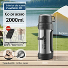 Termo 2L Acero Inoxidable 316 - Botella Térmica De Viaje 3