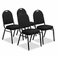 Pack 4 Sillas De Eventos Varios Hotel Restaurante Acolchada  (Recondicionado) - Miniatura 1