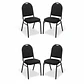 Pack 4 Sillas De Eventos Varios Hotel Restaurante Acolchada  (Recondicionado) - Miniatura 2