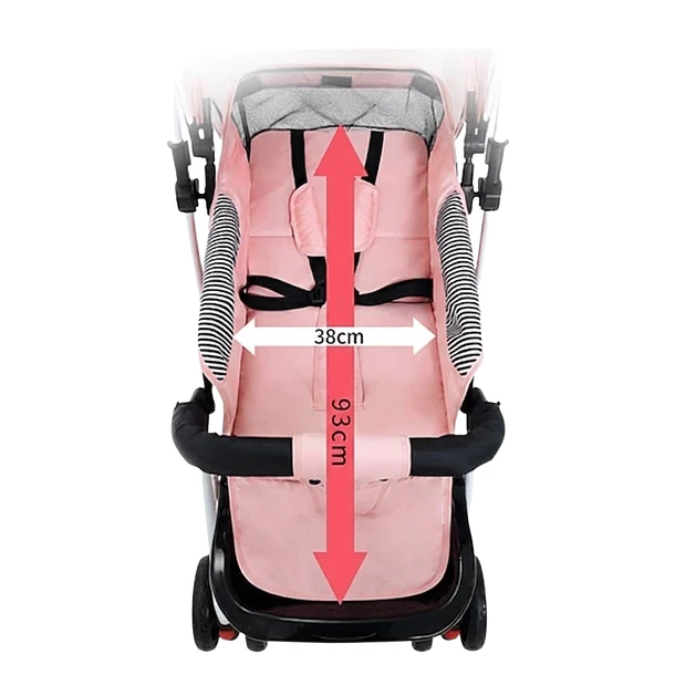 Coche De Bebé Paseo Plegable Con Bandeja 4