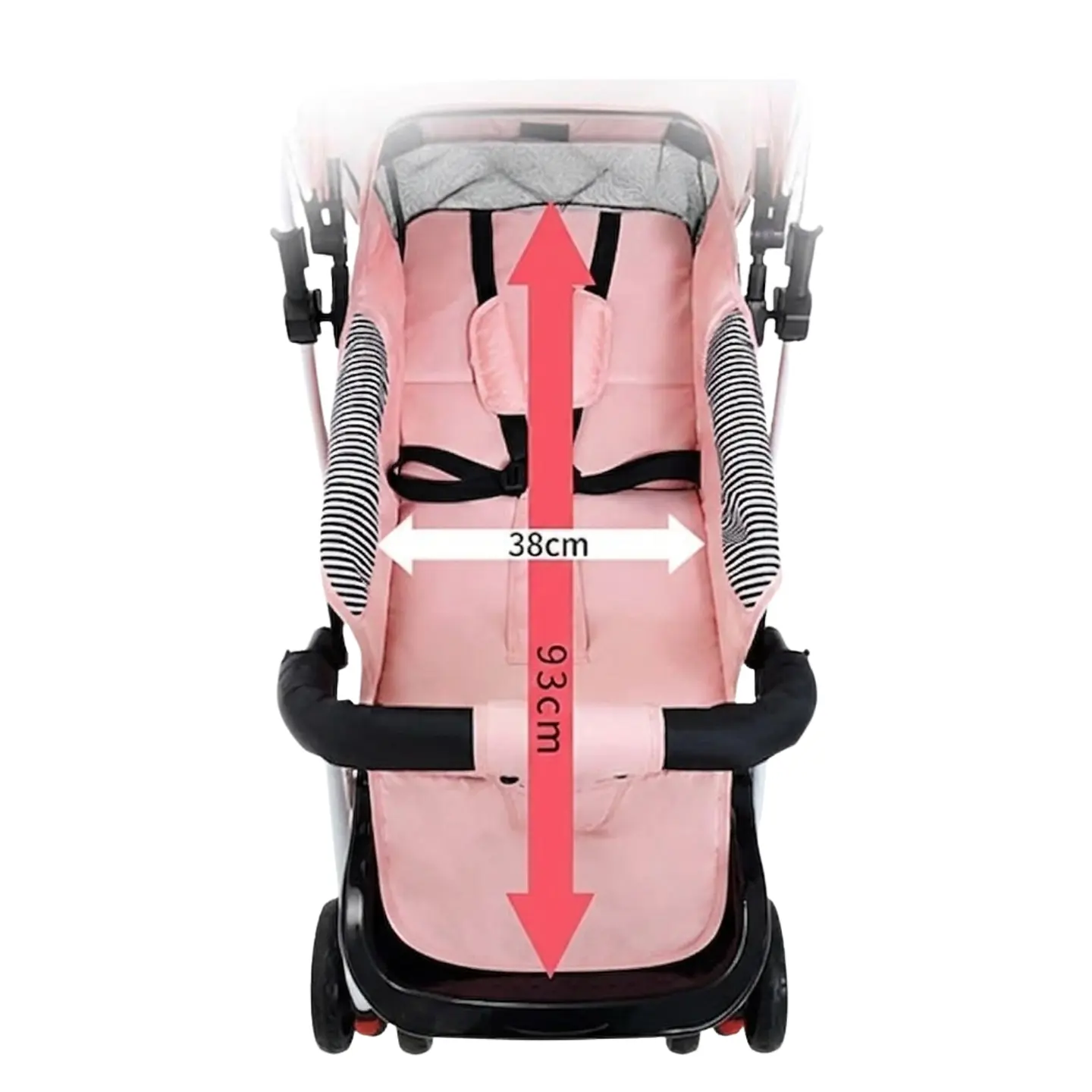 Coche De Bebé Paseo Plegable Con Bandeja 4